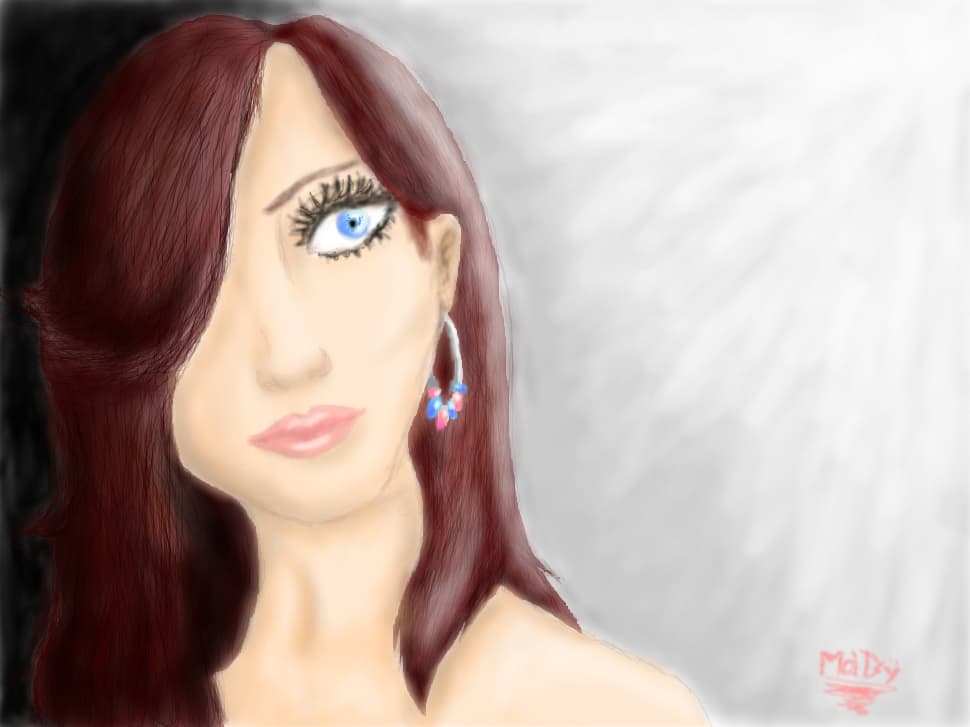 A beautiful girl