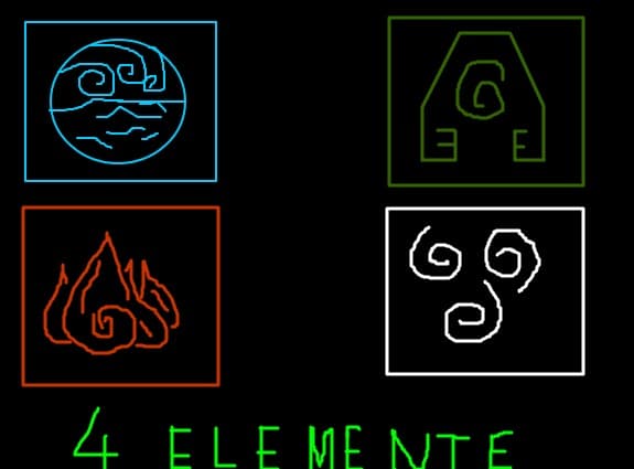 4 elemente