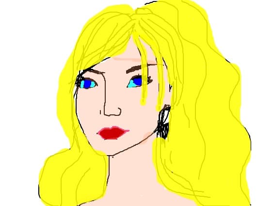 Desen 1199 modificat:femeia