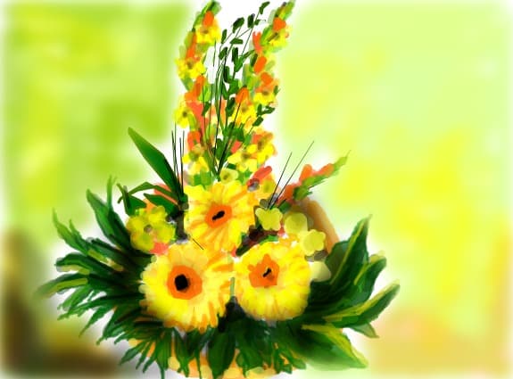 Aranjament floral de Paste