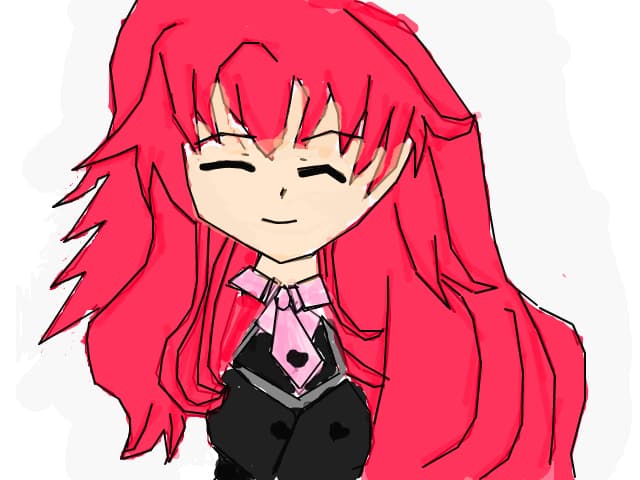 Red-haired anime