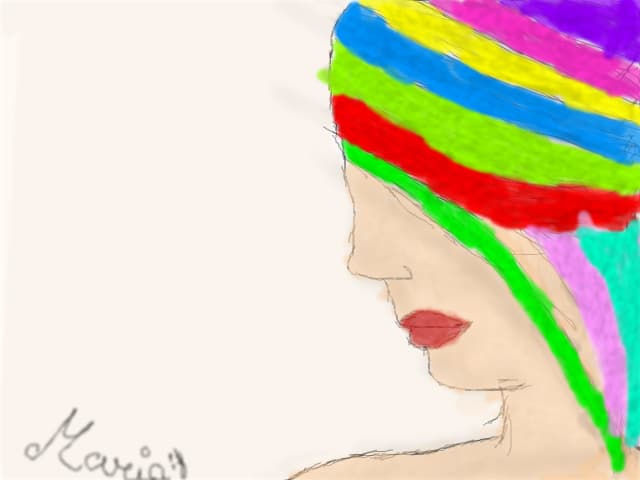 par colorat