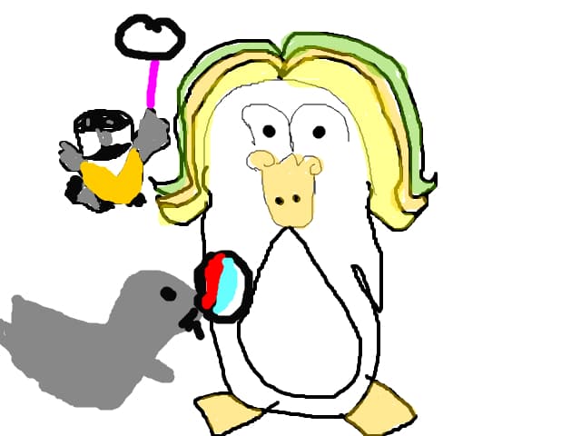 pinguinul de la circ