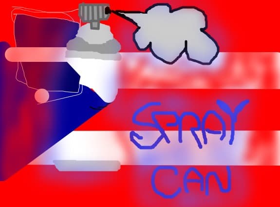 spray can