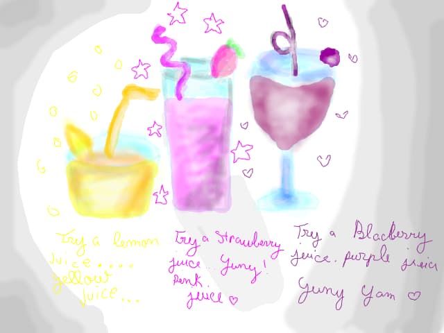 3 fruit juices