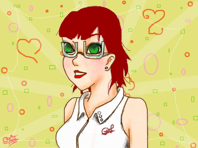 A girl...(yeap)