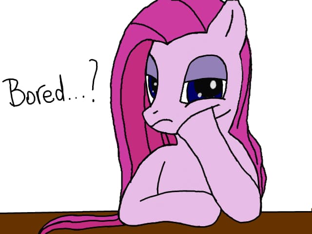 Pony Bored=))