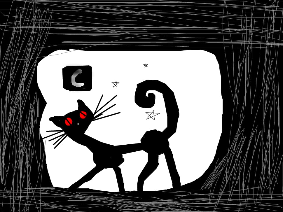 gothic cat