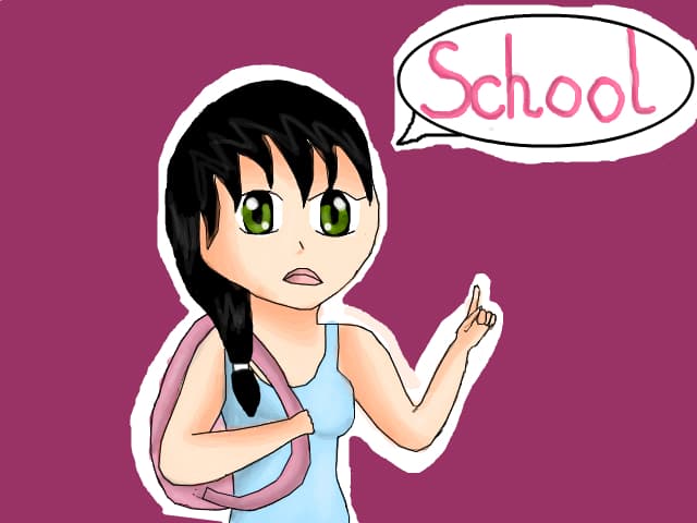 The school is coming:(