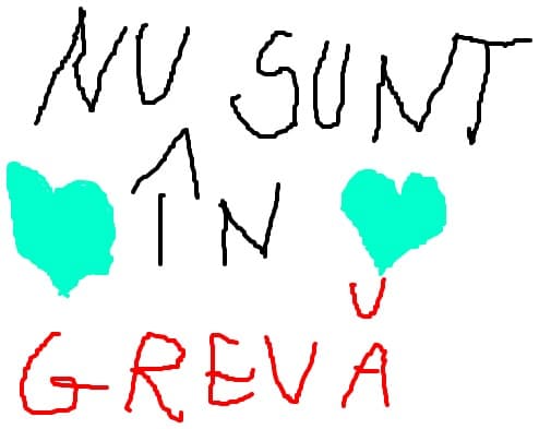 nu sunt in greva