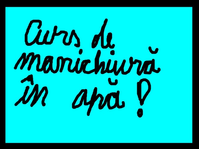 invata cum sa faci maniciura in apa