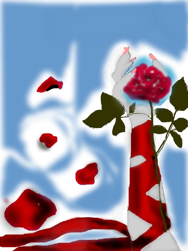 red rose
