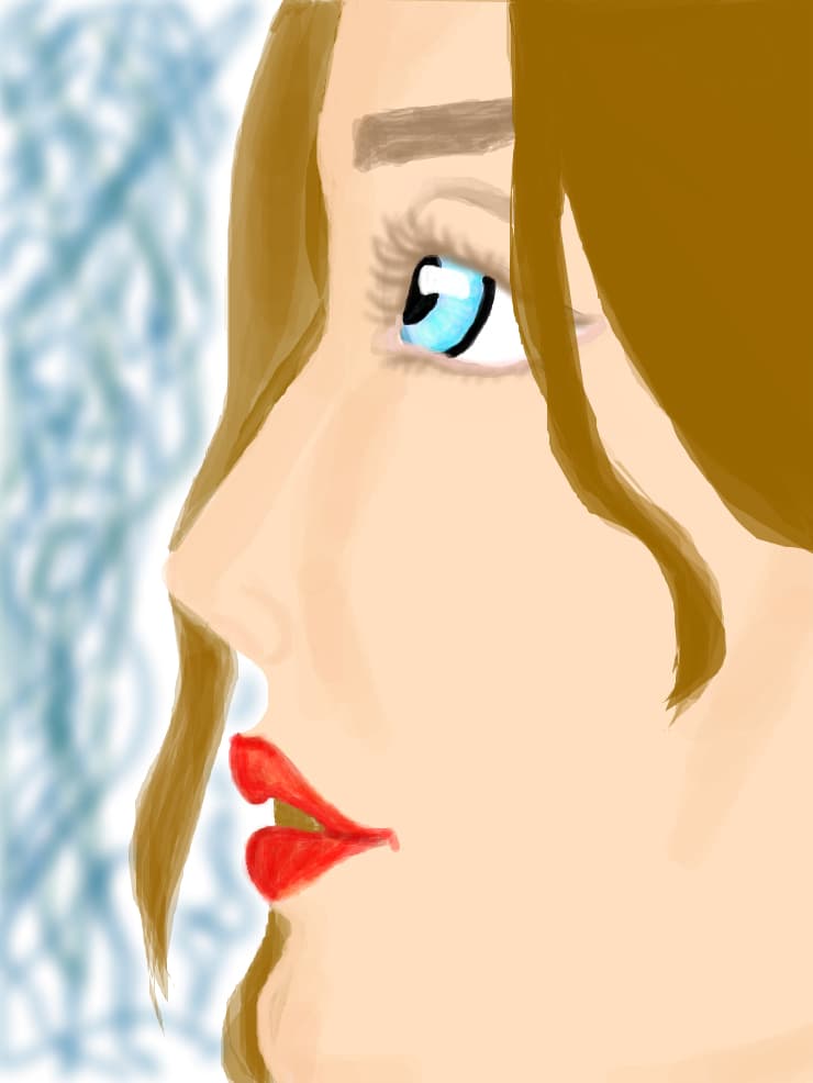 blue eyes