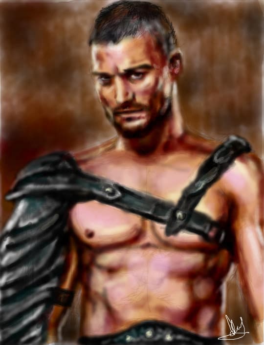 Andy Whitfield (spartacus)