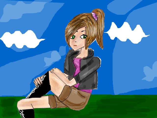 anim girl real