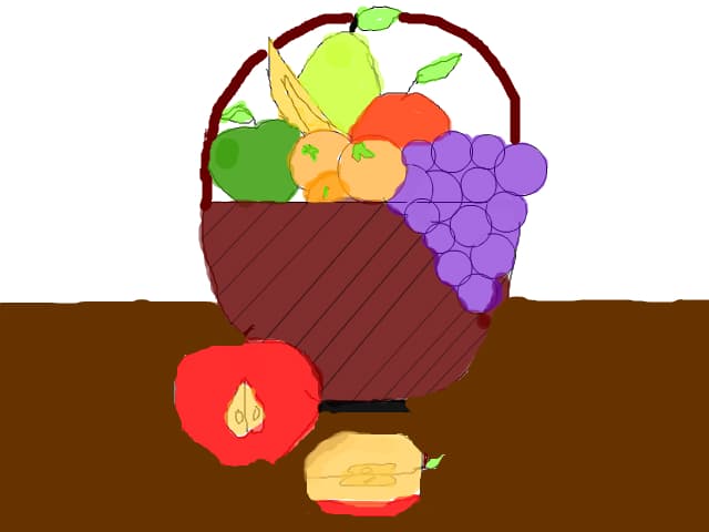 cosul cu fructe
