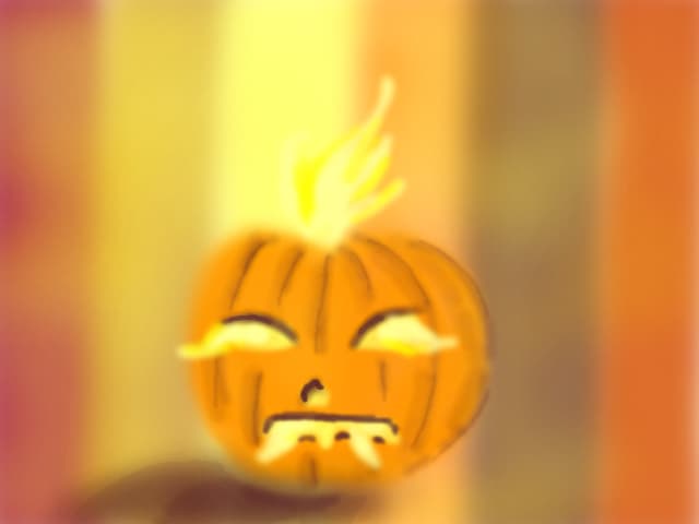evil pumpkin