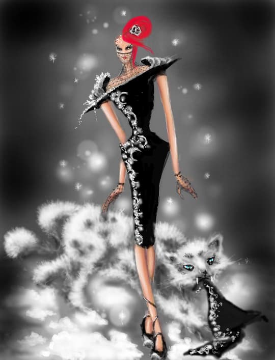 fashion something bla :)) mi=era lene sa desenez pe foaie..