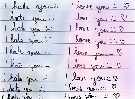 I hate I love