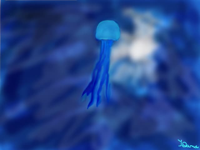 **..o meduza in adancurile marii..**