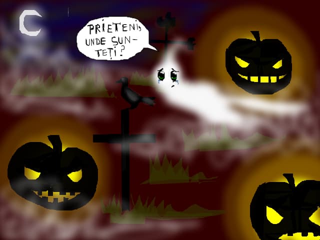 o fantoma careia ii e frica de fantome (halloween)