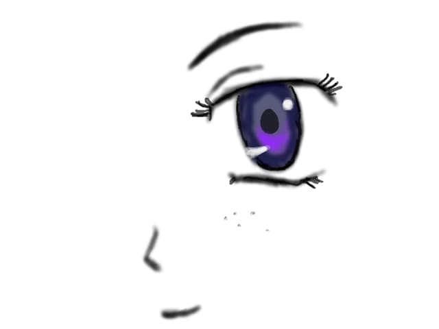 cute anime face