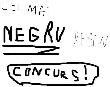 Cel mai negru desen!