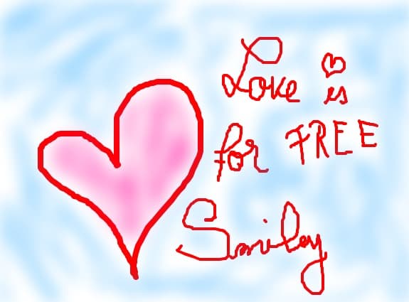 LOVE IS FOR FREE AND FOR EVERYONE!!