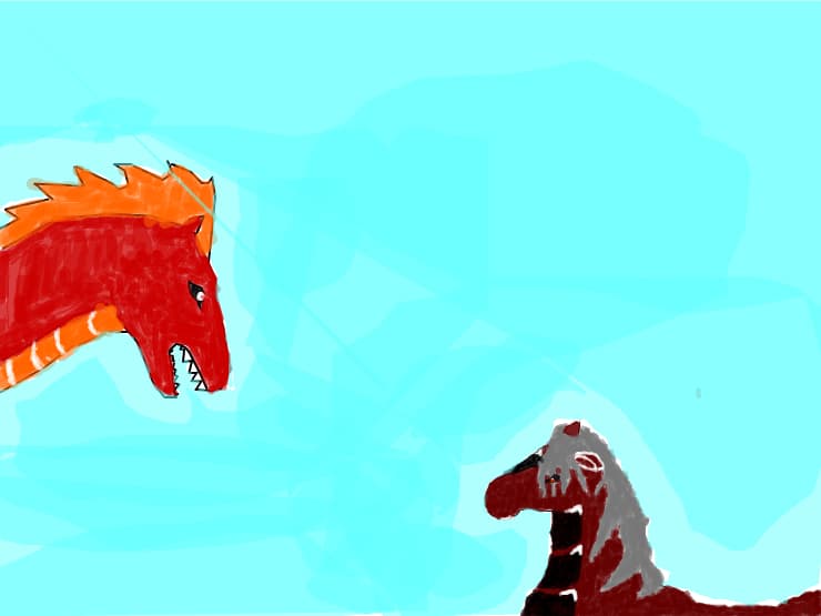 dragon vb demon horse