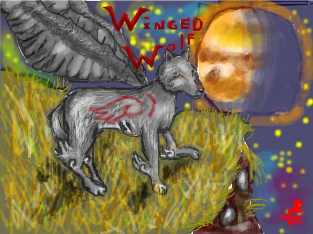Winged Wolf