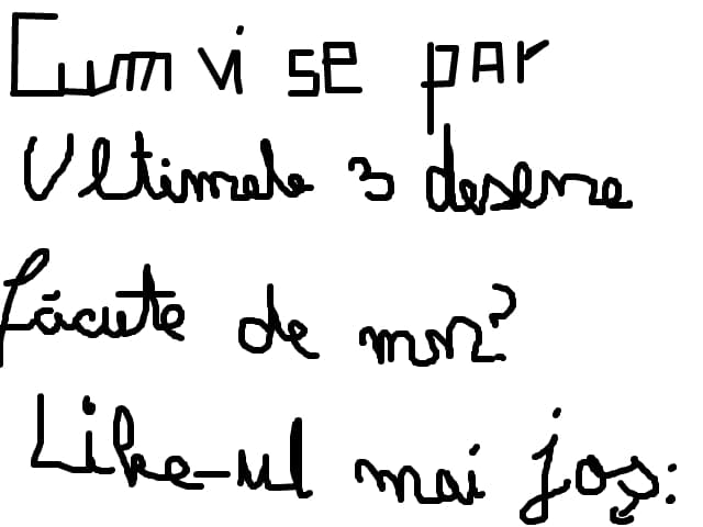 Ultimele 3 desene