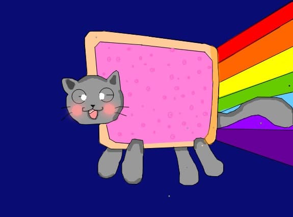Nyan cat . Cititi descrierea.