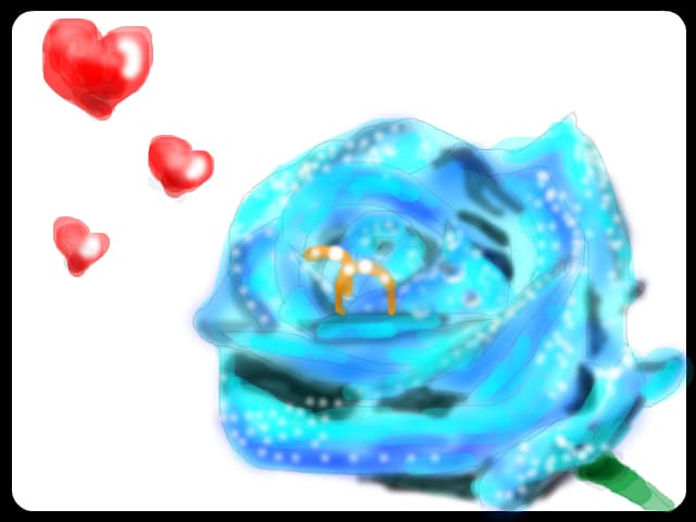 Blue rose