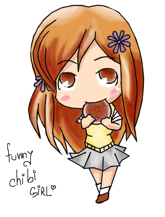funny chibi ... girl