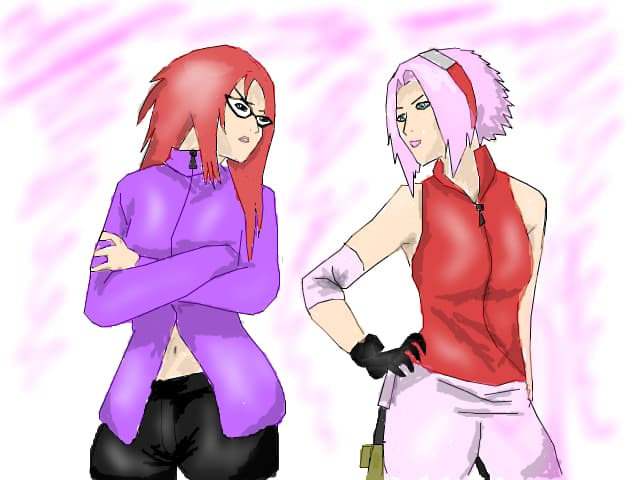 karin vs sakura