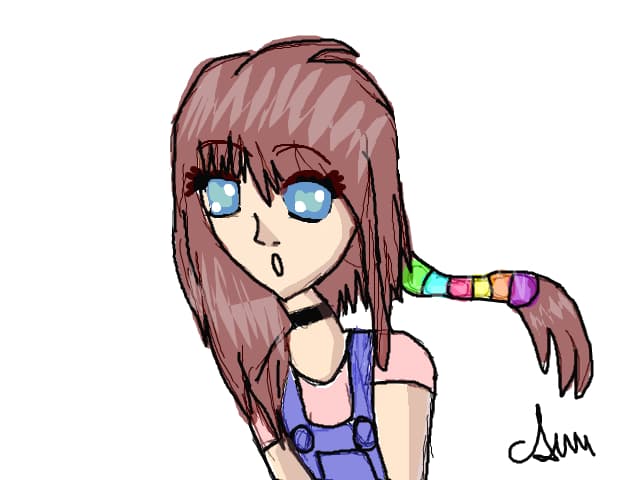 anime girl imagination