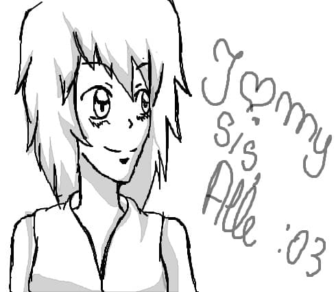 I love my sis, Alle