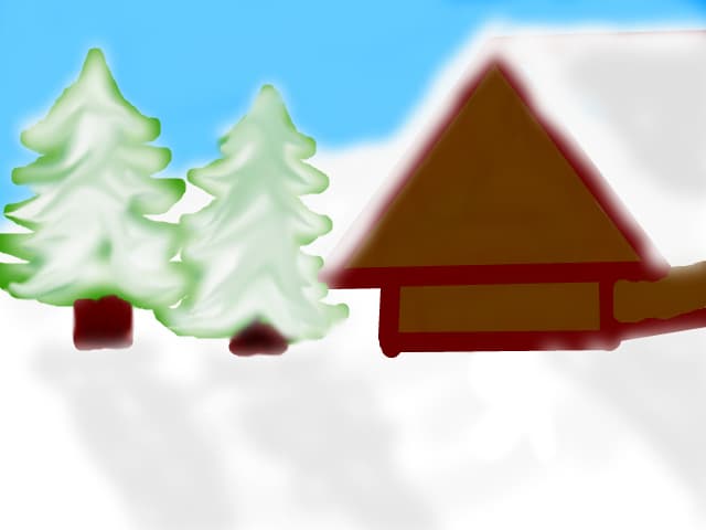 Peisaj de iarna
