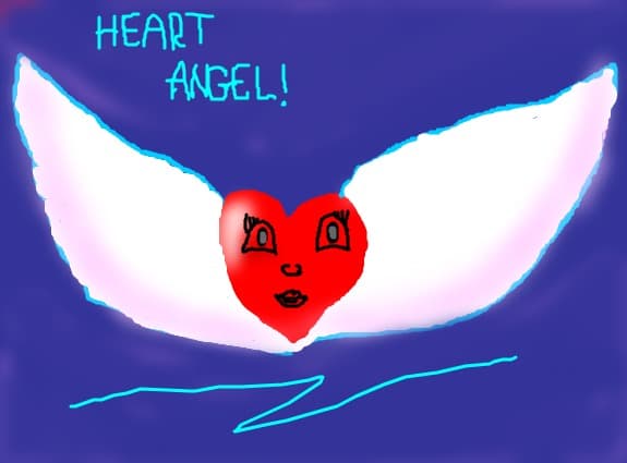 Heart angel!