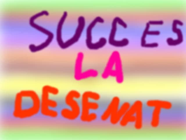 Succes la desenat