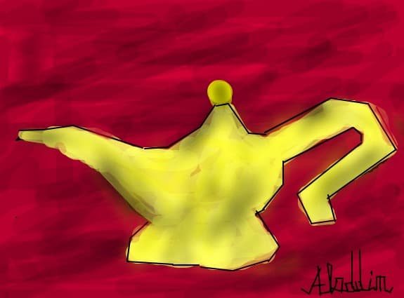 Lampa lui aladdin