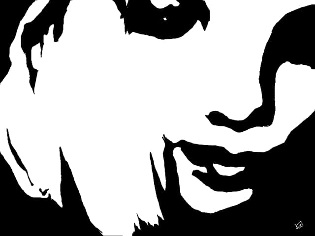 black-white