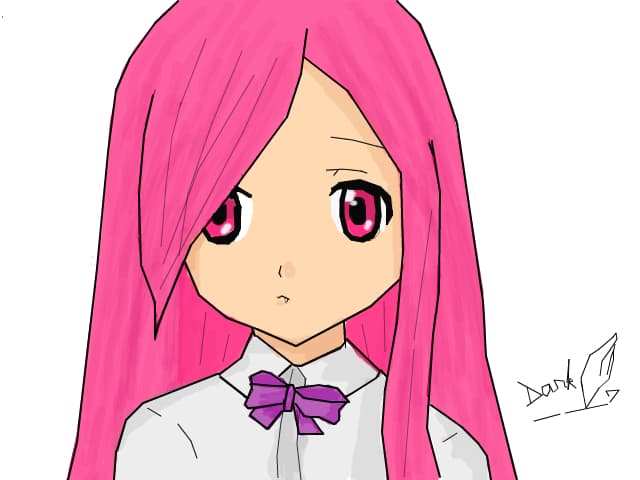 Vampire anime girl