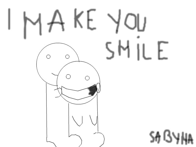 I make you smile