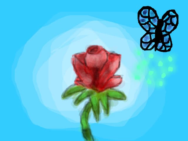 Rose Butterfly