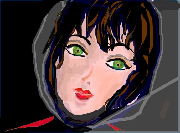 Desen 5841 modificat:portret