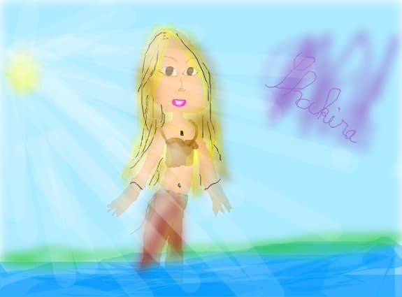 shakira la mare si la soare