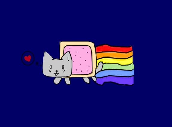 Nyon cat