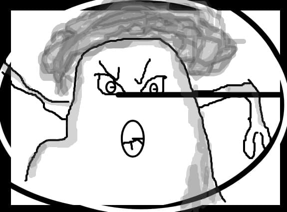 White Afro D-jay
