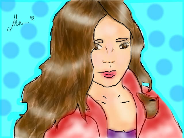 Trebuia sa fie Alina Eremia, dar acum imi dau seama ca seamana mai bine cu Demi Lovato